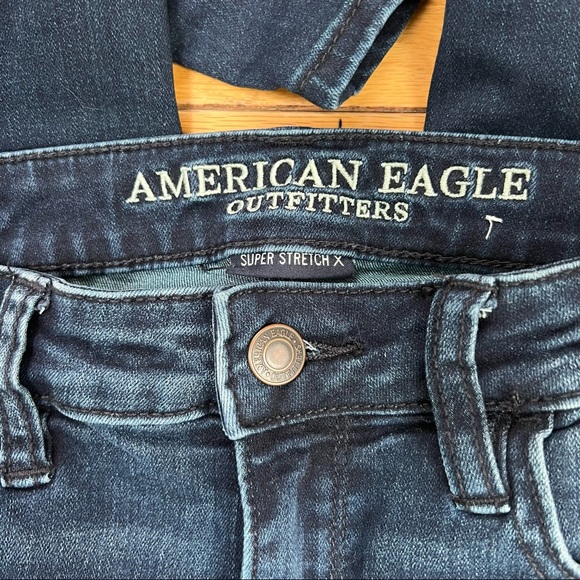 American Eagle super stretch x highest rise jegging jeans 0 regular - Picture 6 of 8